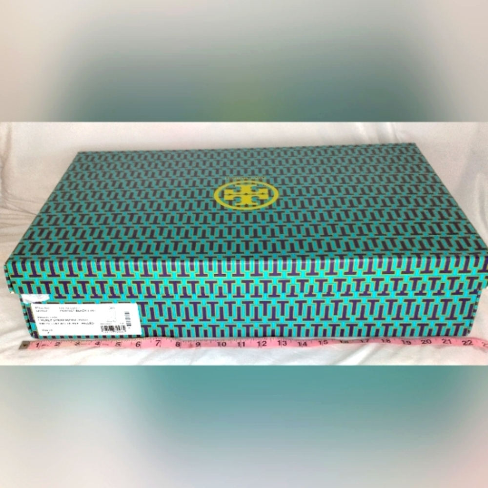 Tory Burch Gift Box Storage gift box for boots 22 x 14 x 5 & tissue